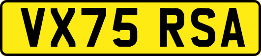 VX75RSA
