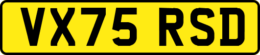 VX75RSD