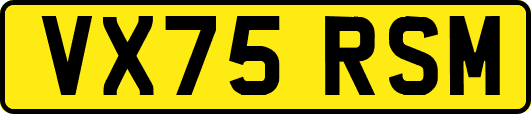VX75RSM