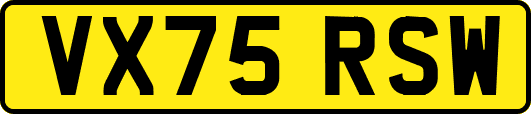 VX75RSW