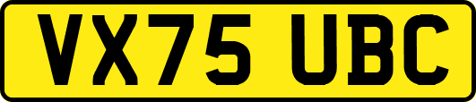 VX75UBC