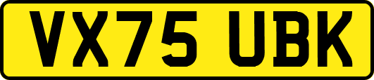 VX75UBK