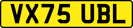 VX75UBL