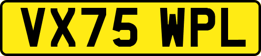 VX75WPL