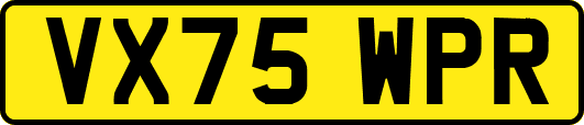 VX75WPR