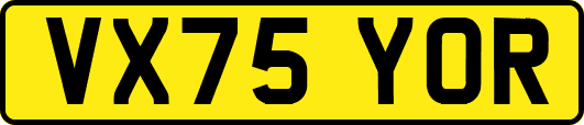 VX75YOR