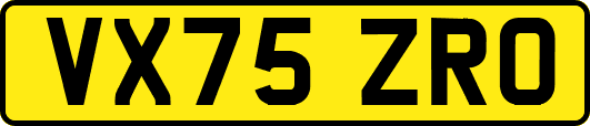 VX75ZRO