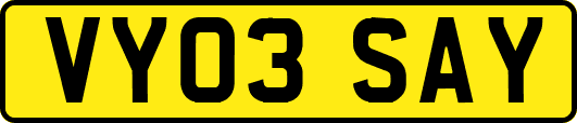 VY03SAY