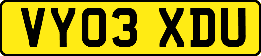 VY03XDU