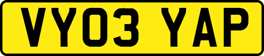 VY03YAP