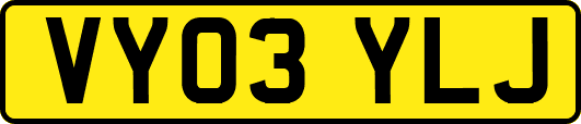 VY03YLJ