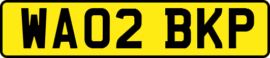 WA02BKP