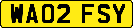 WA02FSY