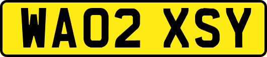 WA02XSY