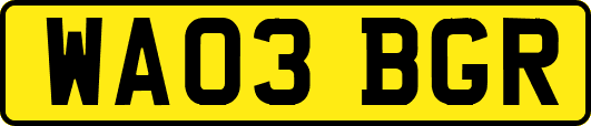 WA03BGR