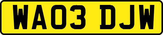 WA03DJW