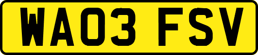 WA03FSV
