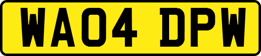WA04DPW