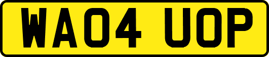 WA04UOP