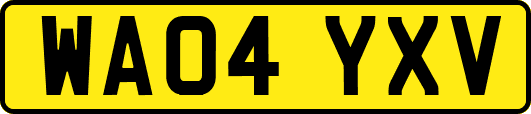 WA04YXV