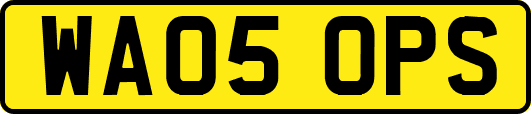 WA05OPS