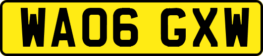 WA06GXW