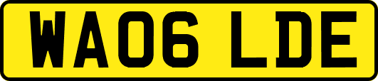 WA06LDE