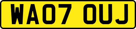WA07OUJ