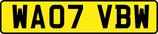 WA07VBW