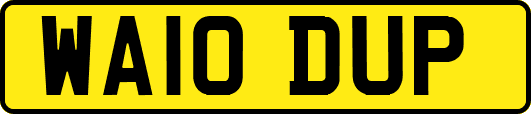 WA10DUP
