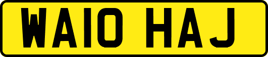 WA10HAJ