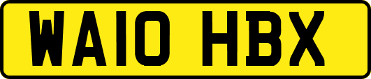 WA10HBX