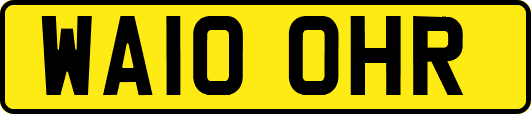 WA10OHR