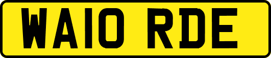 WA10RDE