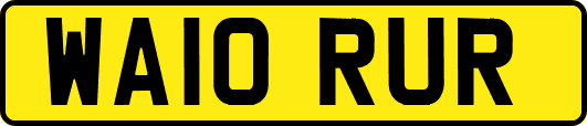 WA10RUR