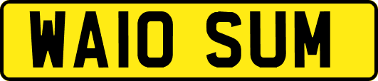 WA10SUM