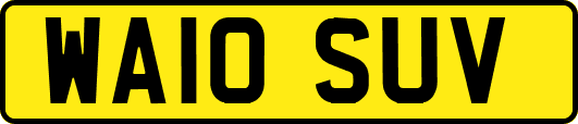 WA10SUV