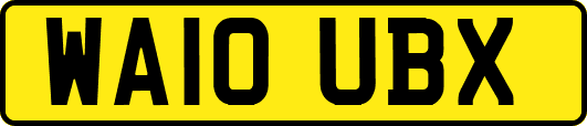 WA10UBX
