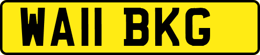 WA11BKG