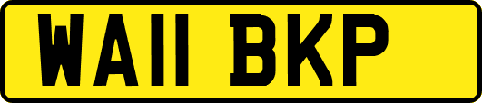 WA11BKP