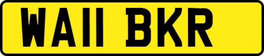WA11BKR