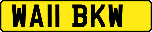 WA11BKW