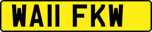 WA11FKW