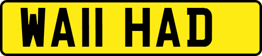 WA11HAD