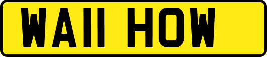 WA11HOW