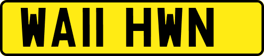 WA11HWN