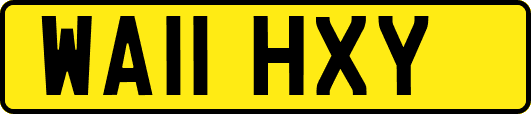 WA11HXY