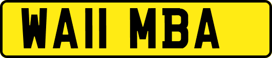 WA11MBA