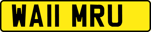 WA11MRU