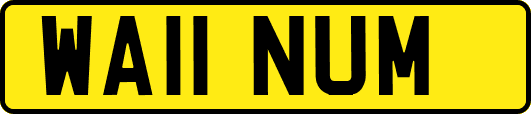 WA11NUM
